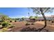 Community playground with a gazebo, playground equipment, and mature landscaping at 5045 Bayberry Crest St, North Las Vegas, NV 89031