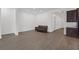 Comfortable living space with dark brown accents and stylish tile flooring at 701 Webber Park St, Henderson, NV 89011
