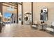 Inviting lobby area with comfortable seating, high ceilings, and ample natural light at 701 Webber Park St, Henderson, NV 89011