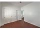 This bedroom offers great closet space and access to other areas in the home at 7977 Blue Brook Dr, Las Vegas, NV 89147