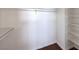 Walk-in closet with built-in shelving and ample storage space for organization at 7977 Blue Brook Dr, Las Vegas, NV 89147