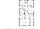 Floor plan features bedrooms, baths, hall, and primary bedroom layout of the upper level at 8055 Haywood Estate Ave, Las Vegas, NV 89113
