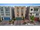 Modern home with a well-maintained front yard and a two-car garage in a contemporary neighborhood at 8055 Haywood Estate Ave, Las Vegas, NV 89113
