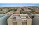 Rooftop patio with outdoor seating, perfect for entertaining and enjoying views of the surrounding neighborhood at 8055 Haywood Estate Ave, Las Vegas, NV 89113