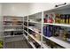 Organized walk-in pantry with ample shelving for storage at 8131 Skye Plum St, Las Vegas, NV 89166