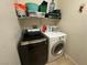 Convenient laundry room equipped with modern washer and dryer units at 8337 Ruby Heights Ave, Las Vegas, NV 89117