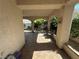 Charming covered patio perfect for outdoor relaxation and entertaining at 8337 Ruby Heights Ave, Las Vegas, NV 89117