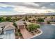 Charming single-story home with well-manicured landscaping, an attached two-car garage, and inviting curb appeal at 8633 Kennedy Heights Ct, Las Vegas, NV 89131