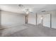 This bonus room features neutral carpeting, paint and fixtures. The bonus room offers great possibilities at 934 Twincrest Ave, North Las Vegas, NV 89032