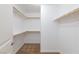 Spacious walk-in closet with ample shelving and storage space at 1037 Water Cove St, Henderson, NV 89011