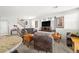 Cozy living room featuring neutral tones, perfect for relaxation and gathering at 1165 Cactus Rock St, Henderson, NV 89011