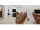 View of the loft space showcasing railing and carpeted flooring at 1165 Cactus Rock St, Henderson, NV 89011