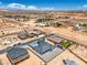 Overhead view of a modern home in a desert community, featuring clean lines and spacious lots at 1525 Heights Dr, Logandale, NV 89021