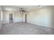 Large bedroom features a connecting bathroom and closet with bright natural light at 1525 Heights Dr, Logandale, NV 89021