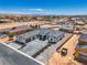 Stunning new home exterior showcasing modern design, well manicured landscaping, and a spacious driveway at 1525 Heights Dr, Logandale, NV 89021
