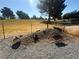 Rock landscaped area in a desert community near a golf course with mature trees at 3031 Pebble Beach Ave, Pahrump, NV 89048