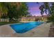 Inviting backyard pool with ample patio space, perfect for relaxation and entertaining guests at 3108 Sonia Dr, Las Vegas, NV 89107