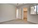 Bright bedroom showing the layout and the ample sized closet at 3219 Timorasso Ave, Henderson, NV 89044
