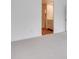 Bathroom featuring wood look floors and a white cabinet vanity with one sink at 4333 Tabor Peak Ave, Las Vegas, NV 89141