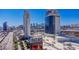 A vibrant view of the Palms Casino Resort & Spa in Las Vegas, Nevada, on a clear, sunny day at 4381 W Flamingo Rd # 3002, Las Vegas, NV 89103