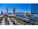 Scenic exterior shot of the Palms Place, showcasing its modern architecture and lush landscaping at 4381 W Flamingo Rd # 3002, Las Vegas, NV 89103