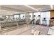 Enjoy the community gym featuring weights, machines, and mirrored walls at 4381 W Flamingo Rd # 3002, Las Vegas, NV 89103