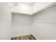 Spacious walk-in closet with ample shelving and rod space for organized storage solutions at 4432 Ash Ave, Las Vegas, NV 89110