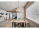 Cozy dining area with modern chandelier at 700 Cactus Ln, Las Vegas, NV 89107