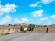 View of the city skyline and mountains from rooftop at 7707 W Diablo Dr, Las Vegas, NV 89113