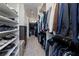 Expansive walk-in closet featuring custom shelving and ample storage space for clothing and accessories at 8290 Gagnier Blvd, Las Vegas, NV 89113