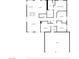 Clear floorplan illustration outlining the home's layout with rooms and measurements at 218 Red Coral Dr, Henderson, NV 89002