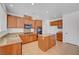 Modern kitchen with granite countertops, stainless steel appliances, and ample cabinet space at 2261 Dalton Ridge Ct, North Las Vegas, NV 89031