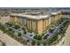 Aerial view of the Boca Raton Residences showing the expansive grounds, lush landscaping, and ample parking at 2405 W Serene Ave # 612, Las Vegas, NV 89123