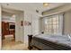 Inviting bedroom with balcony access and a neutral color scheme for a serene atmosphere at 2405 W Serene Ave # 612, Las Vegas, NV 89123