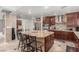 Well-equipped kitchen featuring a large island, stainless steel appliances, and abundant counter space at 3085 Duneville St, Las Vegas, NV 89146
