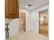 Hallway view with access to a bathroom and a bedroom at 3090 Westwind Rd, Las Vegas, NV 89146
