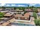 The backyard features a concrete patio and block wall fencing offering privacy and outdoor living space at 317 Kane Ave, Las Vegas, NV 89110