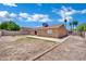 The backyard includes a spacious patio and potential for outdoor entertaining at 317 Kane Ave, Las Vegas, NV 89110