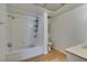 Bathroom with a tub and shower combination at 3785 Decade St, Las Vegas, NV 89121
