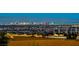 Panoramic view of the city skyline and distant mountains from the property, showcasing the vibrant urban landscape at 5438 Sierra Brook Ct, Las Vegas, NV 89149