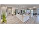 Bright living area with modern furnishings, fireplace, and lots of natural light at 5438 Sierra Brook Ct, Las Vegas, NV 89149