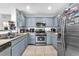 Functional kitchen with modern appliances, ample storage, and a practical layout for cooking and entertaining at 6068 Conroe Ct, Las Vegas, NV 89118
