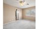 Neutral bedroom with carpet and attached bathroom at 7924 Mcdowell Dr, Las Vegas, NV 89129
