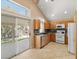 Bright kitchen boasts granite countertops and stainless steel appliances at 7924 Mcdowell Dr, Las Vegas, NV 89129