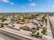 This home boasts a large, fenced yard, RV parking, a shed, and a covered patio area at 8808 Homestead Rd, Las Vegas, NV 89143