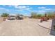 Spacious backyard with RV parking and a covered patio at 8808 Homestead Rd, Las Vegas, NV 89143