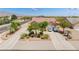 Charming single-story home with manicured landscaping, spacious driveway, and mountain views at 8808 Homestead Rd, Las Vegas, NV 89143