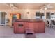 Relaxing outdoor space with a covered patio, hot tub, and sauna for ultimate comfort and entertainment at 8808 Homestead Rd, Las Vegas, NV 89143