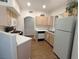 Well-lit kitchen with ample counter space, wooden cabinets, and modern appliances at 9000 Las Vegas Blvd # 1037, Las Vegas, NV 89123