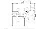 Detailed first-floor plan featuring a kitchen, Gathering room, living room, dining area and garage at 902 Cripple Creek Ct, Henderson, NV 89014